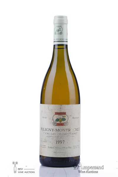 PULIGNY MONTRACHET LES CHAMPS CANET 1997 - Louis Carillon - 1 Bottle