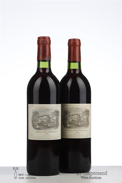 LAFITE ROTHSCHILD 1981 - Mc - 2 Bottles