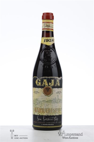 BARBARESCO 1958 - Gaja - 1 Bottle
