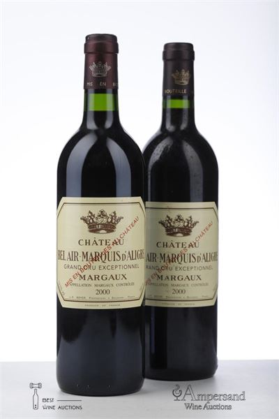 BEL AIR MARQUIS D'ALLIGRE 2000 - Mc - 2 Bottles
