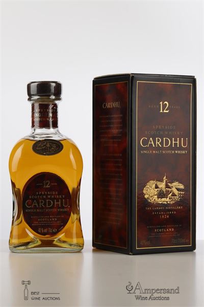 CARDHU 12 Y - Alc. 40% 1 bottle