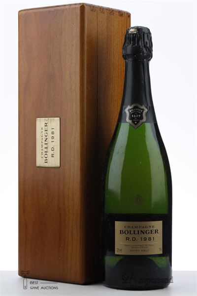 BOLLINGER R.D. 1981 - Bollinger - RD 1999 - 1 Bottle - Owc 1