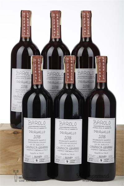 BAROLO PAIAGALLO 2018 - Canonica - 6 Bottles