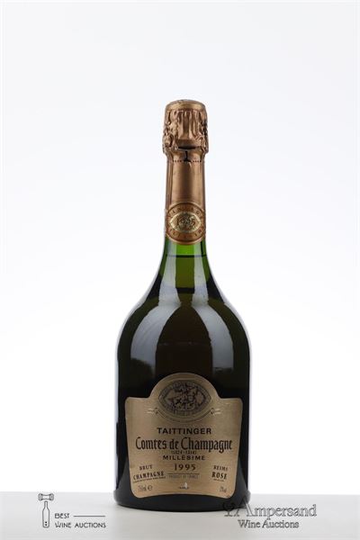 TAITTINGER COMTES DE CHAMPAGNE ROSE 1995 - Taittinger - 1 Bottle