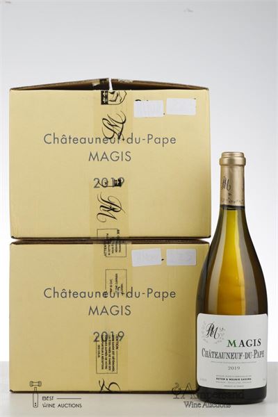 CHATEAUNEUF DU PAPE MAGIS BLANC 2019 - Rotem et Mounir Saouma - 12 Bottles - Oc 6
