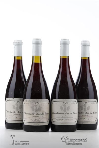CHAMBERTIN CLOS DE BEZE 1992 - Pierre Damoy - 4 Bottles