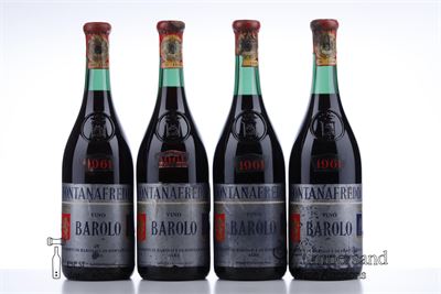 BAROLO 1961 - Fontanafredda - 8 Bottles