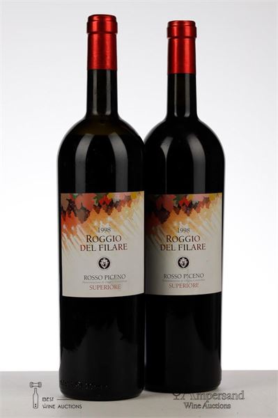 ROSSO PICENO ROGGIO DEL FILARE 1998 - Ascoli Piceno - 2 Magnums - Owc 1