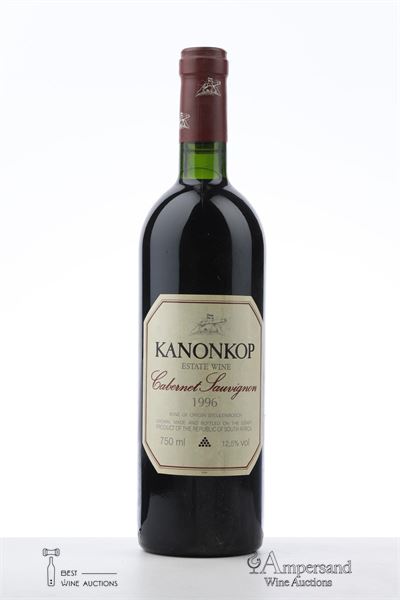 KANONKOP CABERNET SAUVIGNON 1996 - Kanonkop Cellars - 1 Bottle