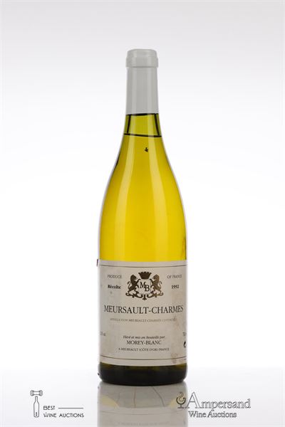 MEURSAULT CHARMES 1992 - Morey-Blanc - 1 Bottle