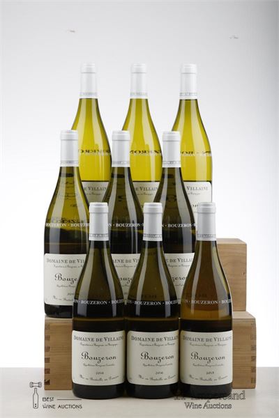BOUZERON BLANC 1*2015 + 4*2016 + 4*2018   - Domaine de la Vilaine - 9 Bottles