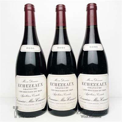 ECHEZEAUX LES ROUGES DU BAS 2001 - Meo Camuzet - 3 Bottles