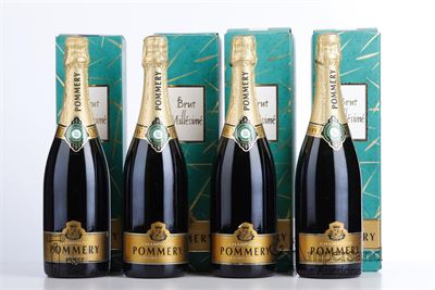 POMMERY GRAND CRU BRUT 1992 - Pommery - 4 Bottles - Oc 1
