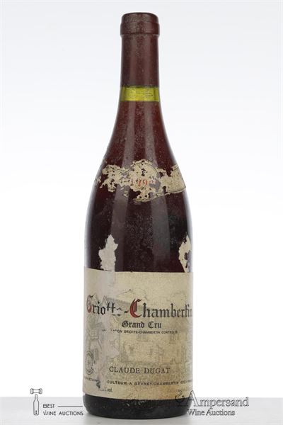 GRIOTTE CHAMBERTIN 1992 - Claude Dugat - 1 Bottle