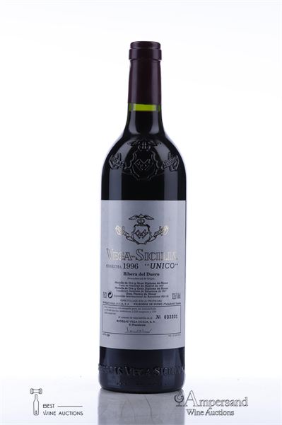 VEGA SICILIA UNICO 1996 - Vega Sicilia - 1 Bottle