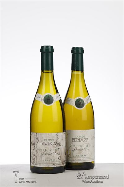 VOUGEOT BLANC LES CRAS 2007 - Bertagna - 2 Bottles