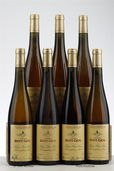 TOKAY PINOT GRIS SONNENGLANZ 1997 - Bott Geyl - 7 Bottles