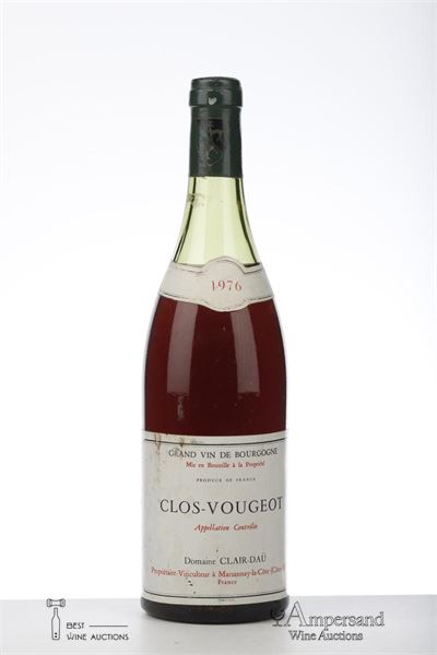 CLOS VOUGEOT 1976 - Clair Dau - 1 Bottle
