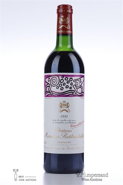 MOUTON ROTHSCHILD 1988 - Mc - 1 Bottle