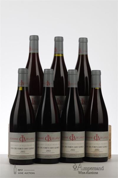 NUITS ST GEORGES CLOS DES FORETS ST GEORGES 2002 - Domaine de l'Arlot - 7 Bottles