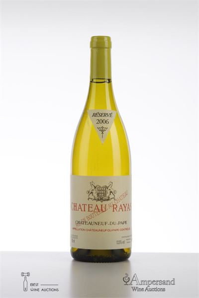 CHATEAUNEUF DU PAPE BLANC RAYAS  2006 - Reynaud - 1 Bottle
