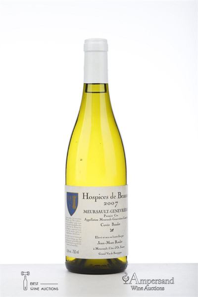 HOSPICES DE BEAUNE MEURSAULT GENEVRIERES CUVEE BAUDOT 2007 - Roulot - 1 Bottle