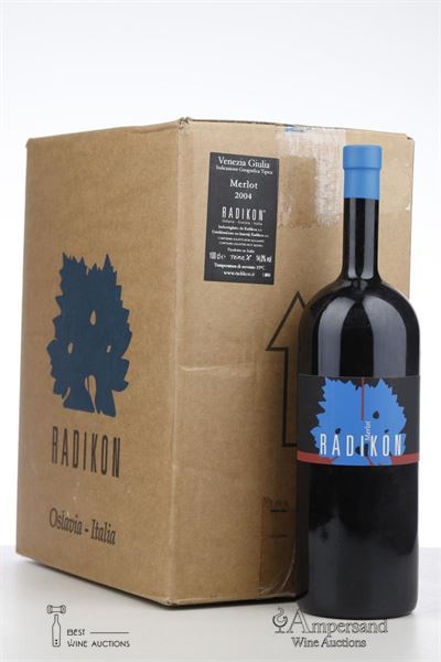 MERLOT COLLI ORIENTALI 2004 - Radikon - 6 x 1,000 Ltr - Oc 6