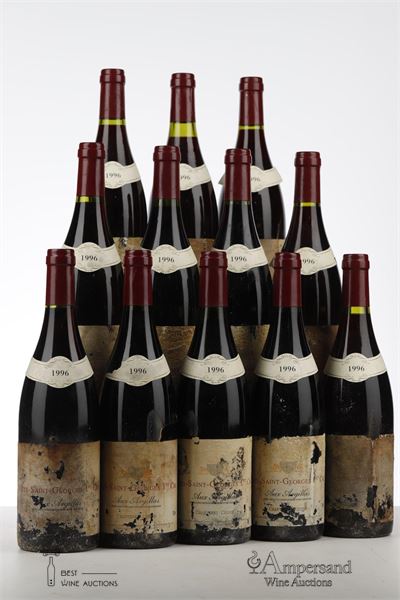NUITS ST GEORGES AUX ARGILLAS 1996 - Chauvenet Chopin - 12 Bottles