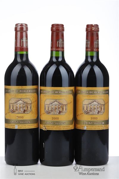 LA CROIX DE BEAUCAILLOU 2000 - Mc - 3 Bottles