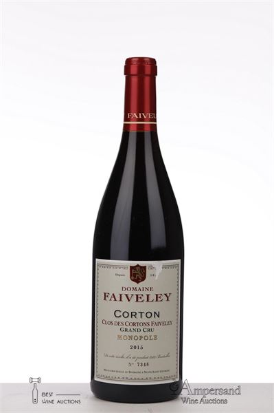 CORTON CLOS DES CORTONS 2015 - Faiveley - 1 Bottle