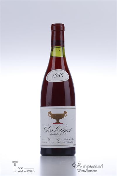 CLOS VOUGEOT 1986 - Gros F&S - 1 Bottle