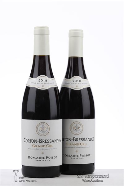 CORTON BRESSANDES 2018 - Poisot - 2 Bottles