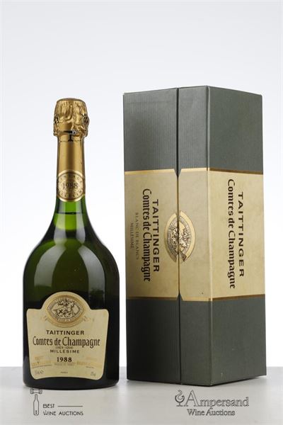 TAITTINGER COMTES DE CHAMPAGNE BLANC DE BLANCS 1988 - Taittinger - 1 Bottle - Oc 1