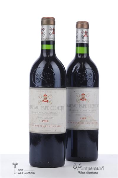 PAPE CLEMENT 1989 - Mc - 2 Bottles