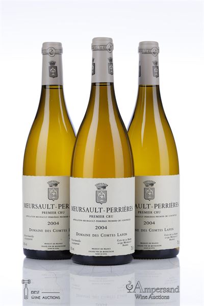 MEURSAULT PERRIERES 2004 - Comtes Lafon - 3 Bottles