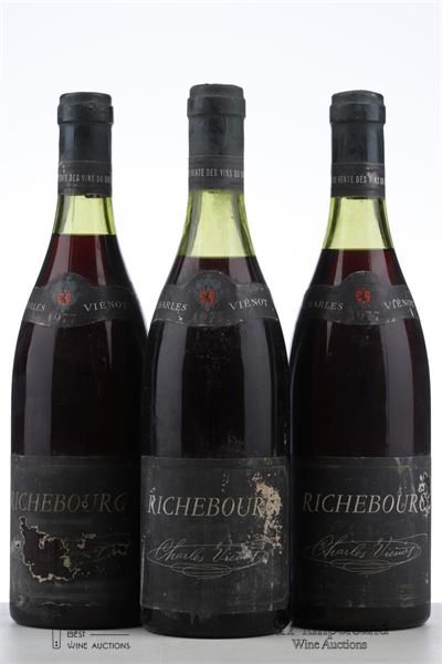 RICHEBOURG 1977 - Charles Vienot - 3 Bottles
