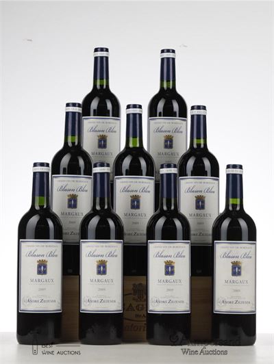 BLASON BLEU 2009 - Mc - 9 Bottles