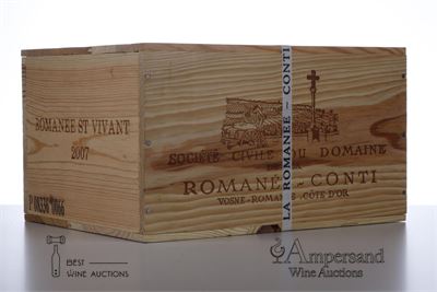 ROMANEE ST VIVANT Domaine de la Romanee Conti 2007 - 6 Bottles in Owc 6