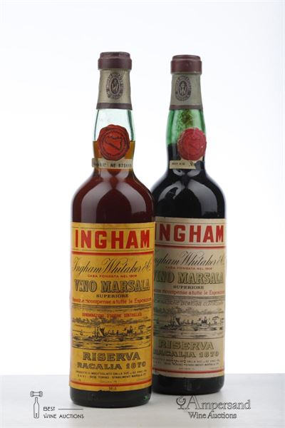 MARSALA SUPERIORE RISERVA RACALLIA 1870 - Ingham - 2 Bottles
