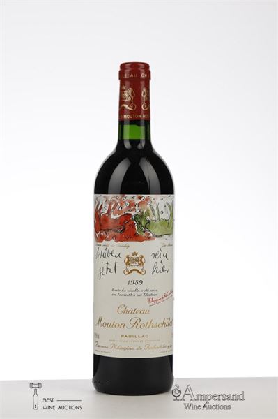 MOUTON ROTHSCHILD 1989 - Mc - 1 Bottle