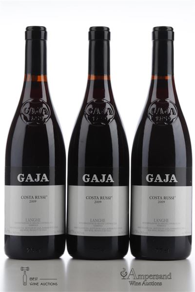 COSTA RUSSI 2009 - Gaja - 3 Bottles