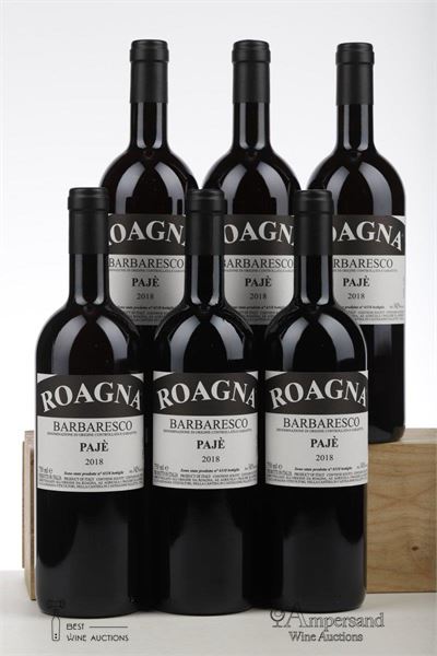 BARBARESCO PAJE 2018 - Roagna - 6 Bottles