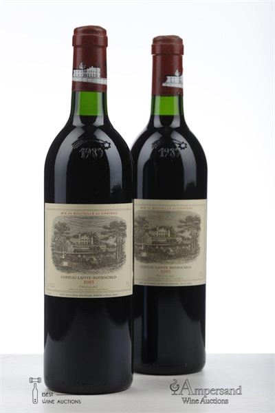 LAFITE ROTHSCHILD 1985 - Mc - 2 Bottles