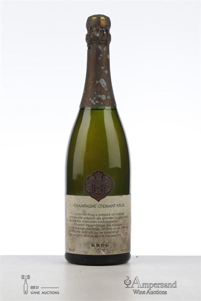 KRUG CHAMPAGNE CREMANT NV - Krug - 1974 to 1978 - 1 Bottle