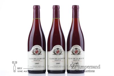CLOS DE LA ROCHE 1997 - Philippe et Vincent Lecheneaut - 3 Bottles