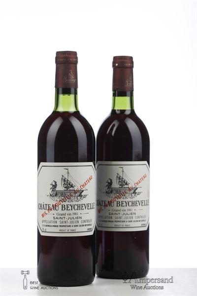 BEYCHEVELLE 1981 - Mc - 2 Bottles