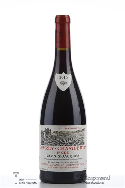 GEVREY CHAMBERTIN CLOS ST JACQUES 2010 - Armand Rousseau - 1 Bottle