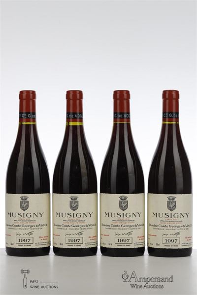 MUSIGNY CUVEE VIEILLES VIGNES 1997 - Comte de Vogue - 4 Bottles