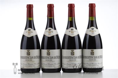CHAMBERTIN CLOS DE BEZE 1991 - Armand Rousseau - 4 Bottles