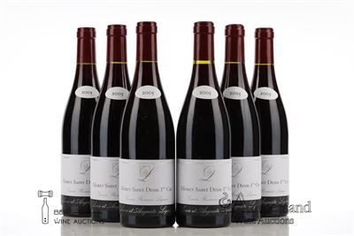 MOREY ST DENIS 1ER CRU CUVEE ROMAIN LIGNIER 2005 - Lucie et Auguste Lignier - 6 Bottles